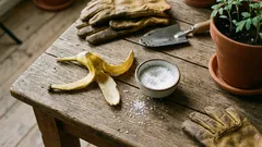 Banánová slupka a špetka soli: životní trik, který překvapí i ty nejzkušenější zahradníky