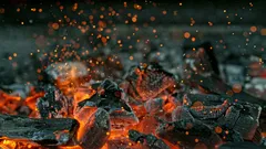 Nejrychlejší a nejbezpečnější způsob zapálení dřevěného uhlí.